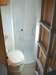 Blick ins Bad mit WC & sep. Dusche,