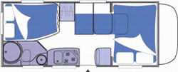 Challenger 133 Grundriss